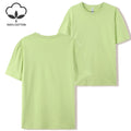 20 Colors Solid Color Summer Soft 100% Cotton Womens T-Shirts Y2K Loose Clothes Fashion Tee Tops Street Multicolor Short Sleeve