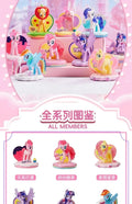 New Genuine My Little Pony Series Sweetheart Amusement Park Blind Box By Hand Doll Ornaments Desktop Ornament Halloween Gifts