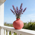 Creative Ceramic Vase Pomegranate Shaped Vase Home Office Table Decoration Crafts for Grow Plant Insert Artificial Flower Holder