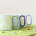 350ml ins style mug female creative water cup home ceramic cup couple breakfast cup coffee cup milk cup high value office