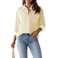 Classic Blue Striped Shirt Women 2026 Spring Streetwear Vintage Long Sleeve Blouses Female Casual Loose Single-Breasted Shirts