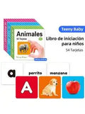 Different types of Spanish learning cards for children to improve their cognitive abilities  back to school