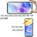 9H Screen Protector for Samsung A15 A16 A56 A36 A17 A14 A25 A24 A55 A53 A52 A57 A37 A34 A35 Tempered Glass Samsung Galaxy A15