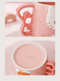 Hello Kitty Ceramic Mugs Sanrio Cinnamoroll My Melody Ceramic Coffee Cup Cartoon Breakfast Milk Water Cup Couple Drinkware Gift
