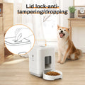 2L Smart WiFi Automatic Pet Feeder for Cats And Dogs with Timer Food Dispenser And Low Food Alert