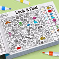 Find Items Coloring & Drawing Book - Fun Concentration & Attention Exercise Early Education Activity Book