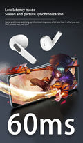 UEESFIT TWS Pro 6 Wireless Bluetooth Earphones Headphones Noise Reduction Air Earbud Low Latency HiFi Sound for IPhone Android