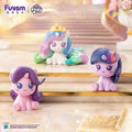 My Little Pony Magic Bottle Blind Box Set - Mini Bean Toys Featuring Applejack And Pinkie Pie for Birthday Gifts And Desk Decor