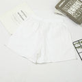 2026 New Women Cotton Linen Shorts Summer Casual Solid with Pockets Wide Leg Shorts Fashion All-match Loose Sport Short Pants