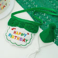 Pet Birthday Hat Scarf Set Adjustable Cat Dog Birthday Supplies Mini Pet Saliva Towel Suitable for Cat and Dog Party Decoration