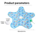 Smart Hide and Seek Cat Toy Electric Thermal Sensing Cat Catch Cover Real Mouse Squeaky Touch Activated Feather Teaser Wand