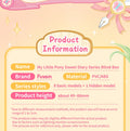 FUNISM My Little Pony Sweet Diary Series Blind Box Figures Action Toys Figure Birthday Toy