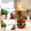 Roly-Poly Toy Tumbler Cat Toys Catnip Feather Teaser Wand Rotating Turntable Interactive Kitten Chew Toy Pet Supplies