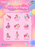 FUNISM My Little Pony Party Moment series blind box Series Blind Box Figures Action Toys Figure Birthday Gift Toy
