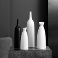 Ceramic Dried Flower Vase Ornament Arrangement Container Tabletop Hydroponic Decorative Vases Home Decorations