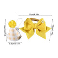 Pet Party Decoration Set Cat Dog Birthday Hats Dog Collar Cute Headband Adjustable Bow Tie Pet Birthday Decoration Supplies