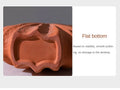 Red Ceramic Vases With A Sense of Luxury And High Aesthetic Value. Creative Nordic High-end Decoration