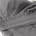 Women Lace Up Shorts Summer Casual Elastic Waist Wide Leg Sweat Fitness Running Short 2024 High Quality Thick Fabric Mini Shorts