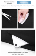 Knee Length Suit Shorts for Women Summer Thin High Waisted A-Line Wide Leg Pants Woman Loose Black Straight Leg Short Shorts