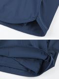 CHRLEISURE Women's Running Shorts with Zipper Pockets Quick-Dry Gym Shorts with Liner Elastic Waist Band Athletic Shorts