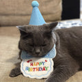 Pet Birthday Scarf Cute Delicate Lace Bib, Cat & Dog Birthday Party Celebration Prevent saliva Towel