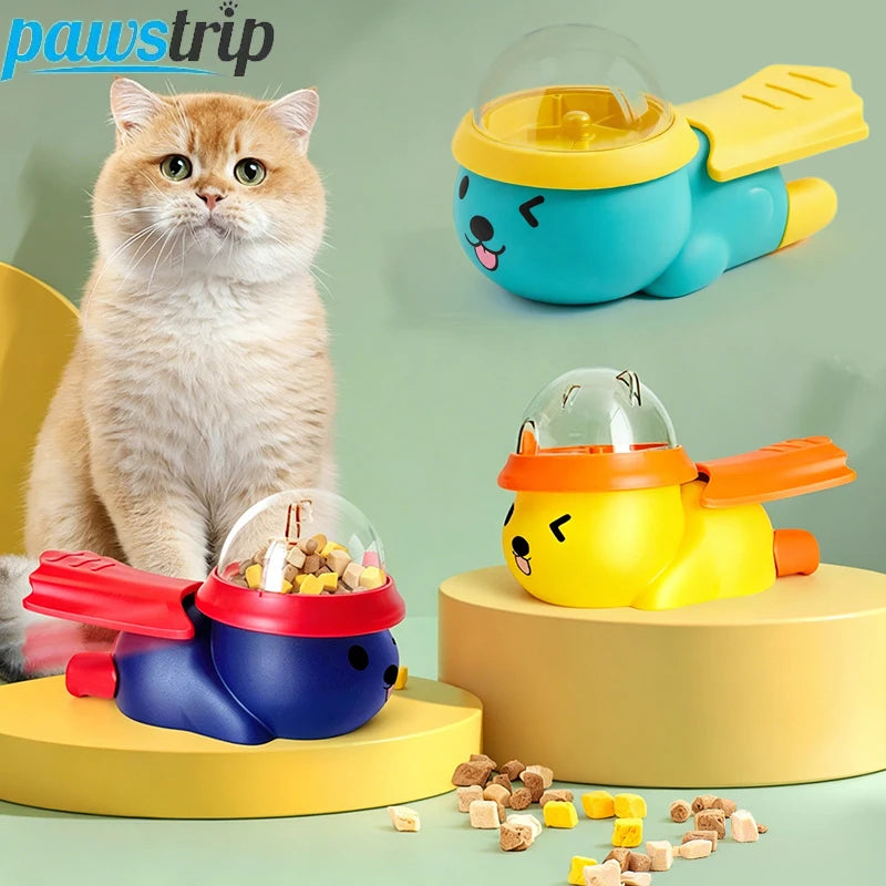 Interactive Cat Leak Food Toy Puzzle Dog Toy for Small Dogs Cats Pet Food Dispenser Puppy Slow Feeder Toys Pet Supplies