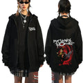 2026 My Chemical Romance MCR Dead Zipper Hoodie Black Parade Punk Emo Zip Up Sweatshirt Men Fashion Vintage Hip Hop Hoodies
