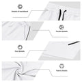 Men's new breathable mesh quick-drying sports shorts with a drawstring waistband, suitable for casual and fashionable sports wea