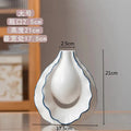 Yangtao Decorative Ceramic Vase, Hydroponic Vase, Flower Arrangement, Simulated Fruit Vase, Living Room Decorative Handicraft