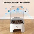2025 Smart Pet Feeder Automatic Induction Moisture Proof Cat Dog Food Dispenser Easy to Clean Durable for African European Ma...