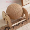 New Interactive Sisal Cat Scratching Ball Wear-Resistant Scratching Supplies Ferris Wheel Vertical Scratching Cat Ball Pet Toy