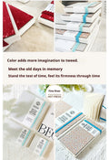 Potentate Deckled Edge Sketchbook 300g Drawing Paper 24Sheet Cold Pressed Texture Sketch Pad Watercolor Notebook for Art Student
