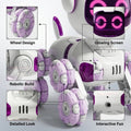 2026 RC Robot Dog Stunt Electronic Voice Command Touch Sensing Music Toy for Kids Boys Girls Children Gift Interactive Pet Robot