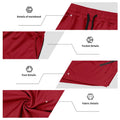 Men's new breathable mesh quick-drying sports shorts with a drawstring waistband, suitable for casual and fashionable sports wea