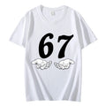 Six Seven 6 7 Meme Funny Hands T-shirt High Street Trend Fashion Short Sleeve T-shirts Men Women Clothing Casual Cotton T Shirts