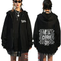 2026 My Chemical Romance MCR Dead Zipper Hoodie Black Parade Punk Emo Zip Up Sweatshirt Men Fashion Vintage Hip Hop Hoodies