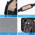 Airline Approved Expandable Pet Carrier for Small Cats, Collapsible Travel Bag with 600D Oxford, Safety Lock Zipper,S
