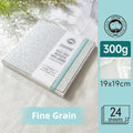 Potentate Deckled Edge Sketchbook 300g Drawing Paper 24Sheet Cold Pressed Texture Sketch Pad Watercolor Notebook for Art Student