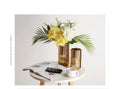 Nordic Ceramic Vase Golden Vase Flower Arrangement Pot Flower Storage Container Home Living Room Desktop Decor Friend's Gift