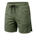 Men's new breathable mesh quick-drying sports shorts with a drawstring waistband, suitable for casual and fashionable sports wea