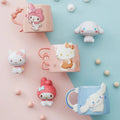 Hello Kitty Ceramic Mugs Sanrio Cinnamoroll My Melody Ceramic Coffee Cup Cartoon Breakfast Milk Water Cup Couple Drinkware Gift