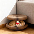 Magic Organ Cat Scratcher Round Corrugated Scratch Board Grinding Claw Toy Scratching Post for Cats Kitten Accessories With Ball