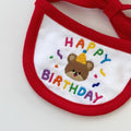 100% Cotton Pet Bib Lace Edge Bear Print Dog Bandana Saliva Towel for Small Dogs Cats Puppy Accessories