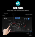 Digital display 5-in-1 transformable robot model assembly, remote control robot building blocks toy, children's toy gift