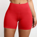 Yoga Shorts with Pockets High Waist Butt Lifting Cyclings Tights Outdoor Workout Jogging Shorts Sportswear Gym Running Short