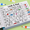 Find Items Coloring & Drawing Book - Fun Concentration & Attention Exercise Early Education Activity Book