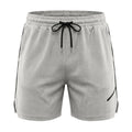 Men's new breathable mesh quick-drying sports shorts with a drawstring waistband, suitable for casual and fashionable sports wea