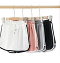 Women Striped Casual Shorts Korean Harajuku Loose All Match Sports Shorts Summer Fashion Simple Yoga Thin Mini Shorts Female