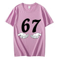 Six Seven 6 7 Meme Funny Hands T-shirt High Street Trend Fashion Short Sleeve T-shirts Men Women Clothing Casual Cotton T Shirts
