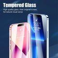 1-5PCS Anti-Spy Glass for iPhone 15 14 13 12 11 16 17 Pro Max Mini X XS XR 7 8 6 Plus Privacy Screen Protector For iPhone 17